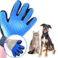 The Pet Glove - Gentle Hair Remover Brush For Dogs, Cats, And Horses